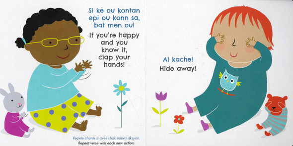 If You’re Happy and You Know It! (Haitian Creole/English) (Board Book)