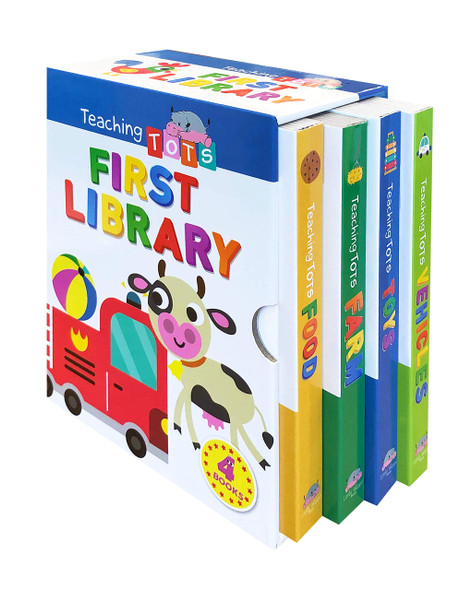 First Library: Teaching Tots Set of 4 (Board Book)