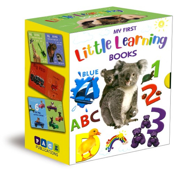 My First Little Learning Books Set of 3 (Board Book)