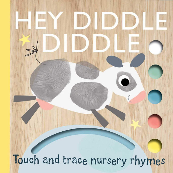 Hey Diddle Diddle: Touch and Trace Nursery Rhymes (Board Book)-Clearance Book/Non-Returnable