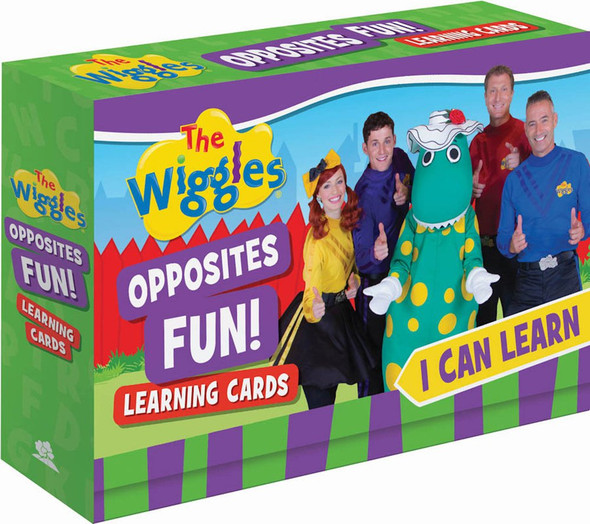 Opposites Fun! Learning Card: The Wiggles