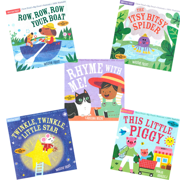 Rhyme With Me! Set of 5  (Indestructibles)