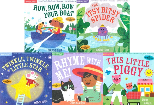 Rhyme With Me! Set of 5  (Indestructibles)*