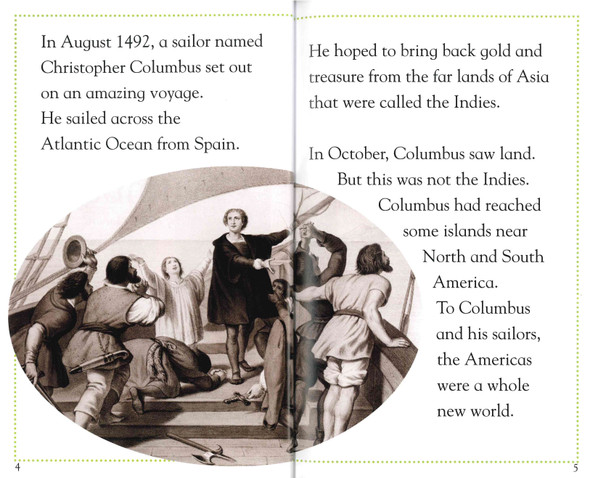 The Story of Columbus: Level 2 (Paperback)