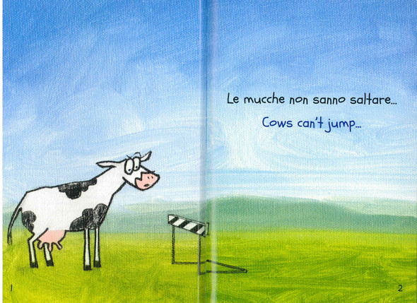 Cows Can’t Jump (Italian/English) (Paperback)