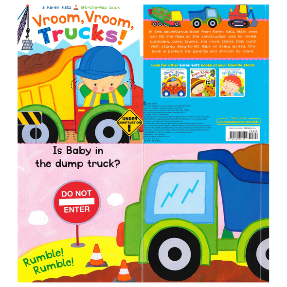 Busy Trucks Set of 3 (Board Book)