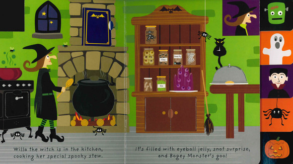 Spooky House: Lift-the-Flap (Board Book)