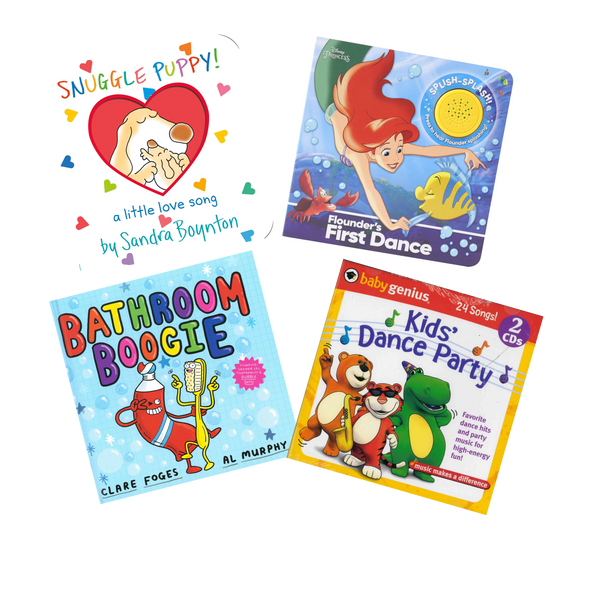 Let's Dance & Boogie! (Includes CD) Set of 4