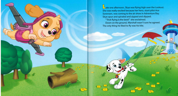 High-Flying Skye (PAW Patrol) (Book and CD)