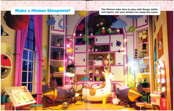 Make a Minion: Reusable Sticker Book(Paperback)-Clearance Book/Non-Returnable