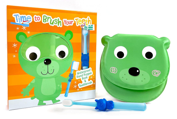 Time to Brush Your Teeth (Waterproof Hand Puppet Book & Toothbrush)