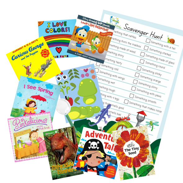 The Sweetness of Spring!  Reading Challenge Set of 8 Books and More! (Paperback)