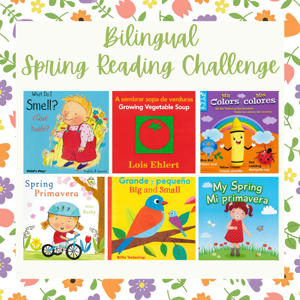 Blossom into Spring Reading Challenge (Spanish/English) Set of 6*