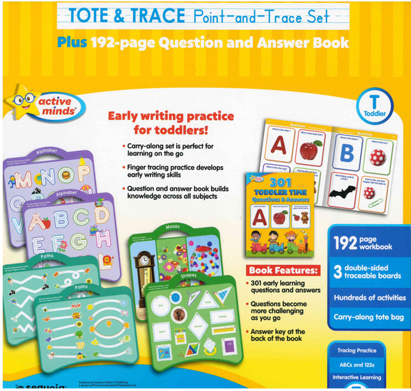 Toddler Time: Tote & Trace 3 Subject Point and Trace Set