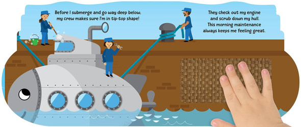 Deep-Sea Diving Submarine (Board Book)