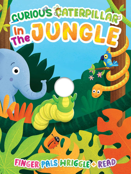 Curious Caterpillar In The Jungle: Finger Pals Wriggle & Read (Board Book)