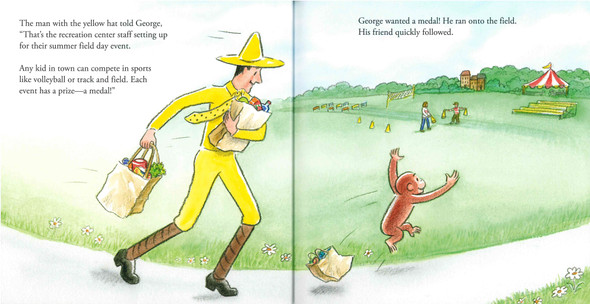 Curious George and the Summer Games (Paperback)