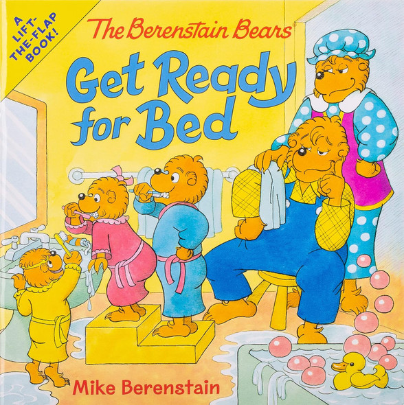 The Berenstain Bears Get Ready for Bed: Lift-the-Flap (Paperback)