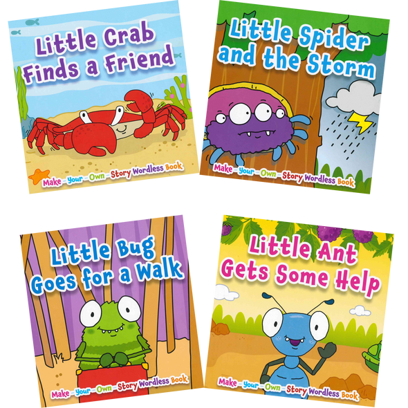 BBTB Exclusive Wordless Series Set of 4 (Board Books)