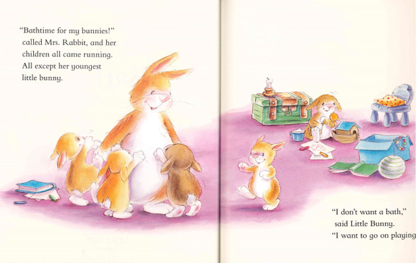 Little Bunny's Bathtime (Paperback)-Clearance Book/Non-Returnable