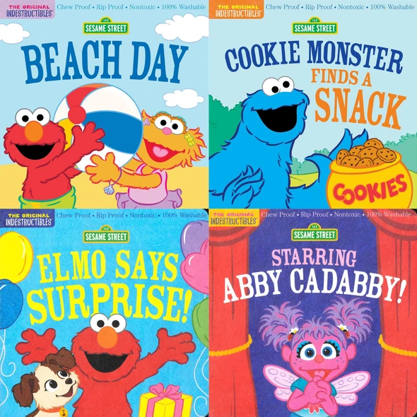 Sesame Street Gang! Set of 4 (Indestructibles)*