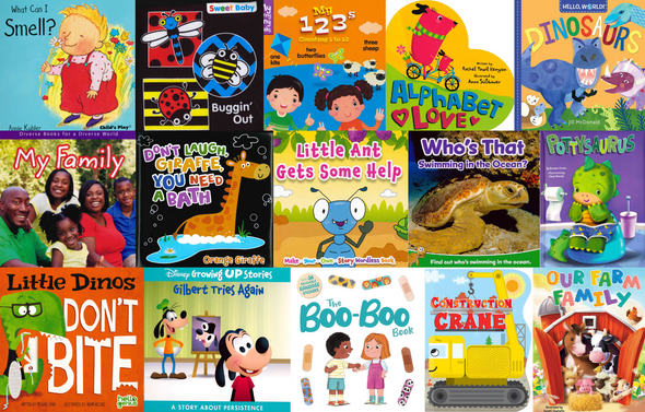 225 Book Bundle: 0 - 5 years