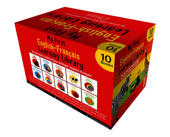 My First English-French Learning Library Set of 10 (Board Book)