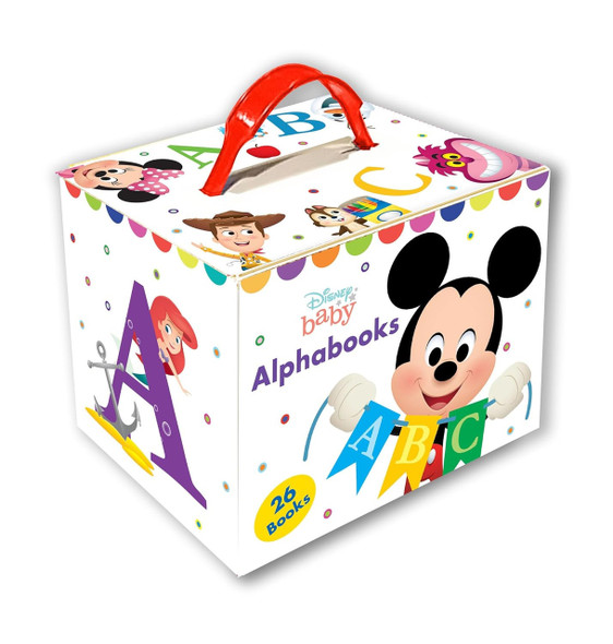 Disney Baby  Alphabooks Set of 26 (Board Book)-Clearance Book/Non-Returnable Disney Baby  Alphabooks Set of 26 (Board Book)-Clearance Book/Non-Returnable