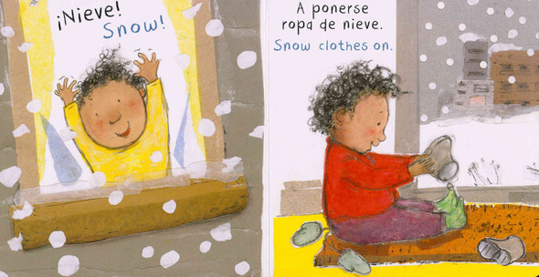SNOW (Spanish/English) (Board Book)