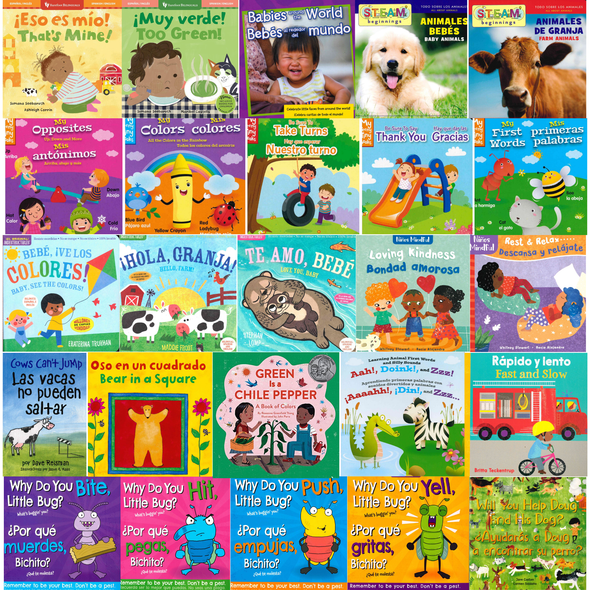 500 Book Bundle - All Ages (Spanish/English)*