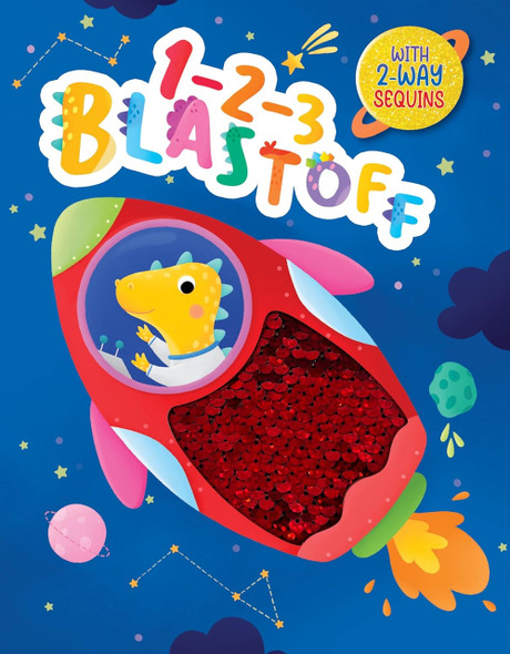 1-2-3 Blast Off (Board Book)-Clearance Book/Non-Returnable