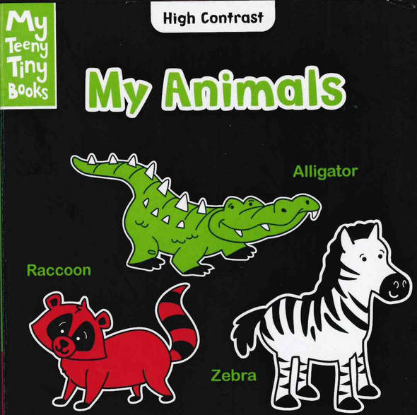 CASE OF 120 - My Animals: High Contrast (Chunky Board Book) SIZE is 3.70 x 3.70 inches