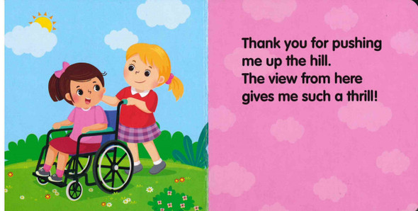 CASE OF 120 - Be Sure To Say Thank You (Chunky Board Book) SIZE is 3.70 x 3.70 inches