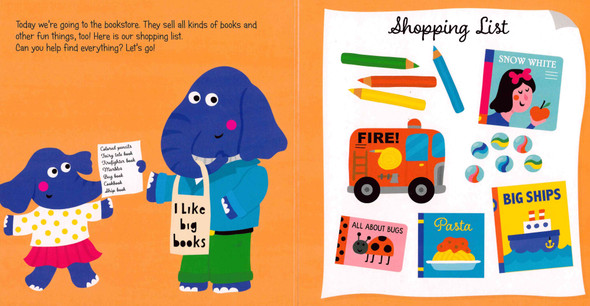 Bookstore: Let's Go Shopping (Board Book)