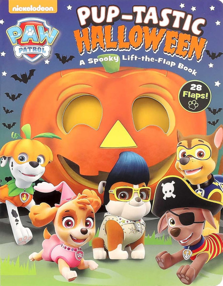 Pup-tastic Halloween:  A Holiday Lift-the-Flap PAW Patrol (Board Book)-Clearance Book/Non-Returnable