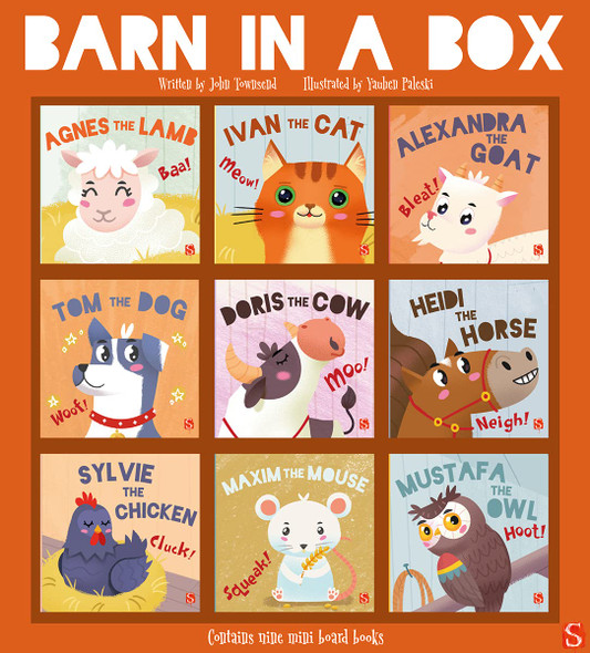 Barn In A Box Set of 9 (Chunky Board Book)