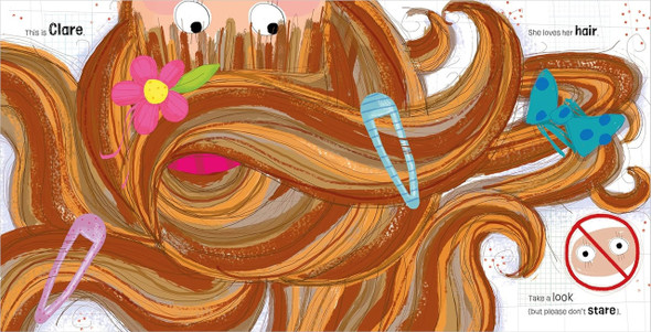 Don't You Dare Brush My Hair! (Hardcover)-Clearance Book/Non-Returnable