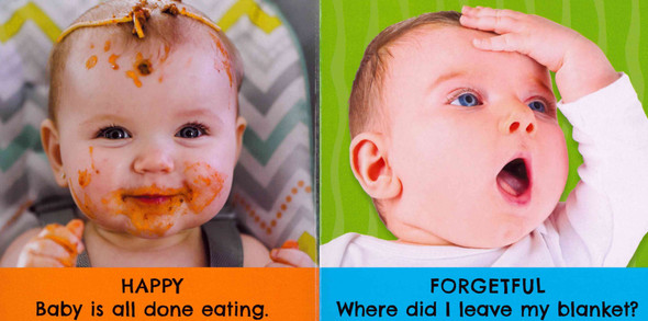 The Many Faces of Baby (Board Book)