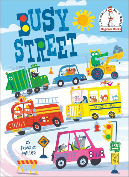 Busy Street (Hardcover)-Clearance Book/Non-Returnable