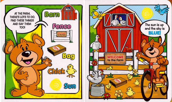 First Words: Graphic Novel (Padded Board Book) 5 x 6 x .60 inches-Clearance Book/Non-Returnable