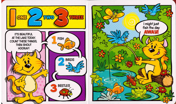 Counting: Graphic Novel (Padded Board Book) 5 x 6 x .60 inches
