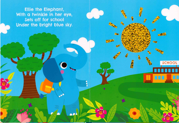 Ellie Goes to School: Touch and Feel (Board Book)