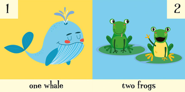 Animal 123: My First Counting Book (Padded Board Book)