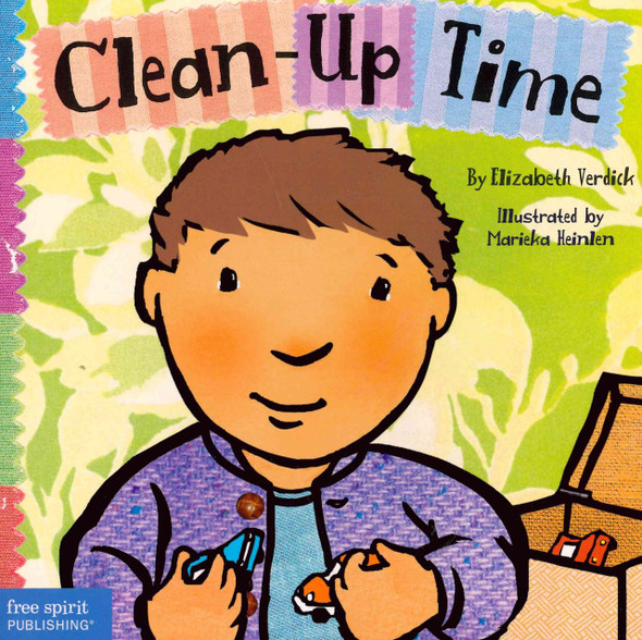 Clean-Up Time (Board Book)-Clearance Book/Non-Returnable