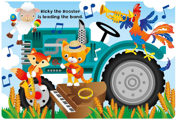 Silly Sunday at the Farm: Touch and Feel (Board Book)