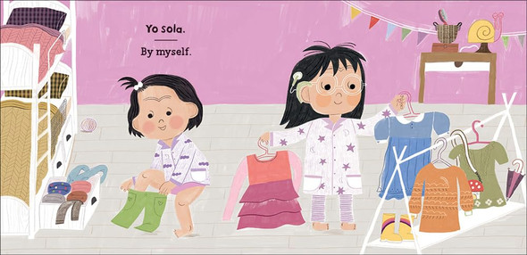 By Myself! (Spanish/English) (Board Book)