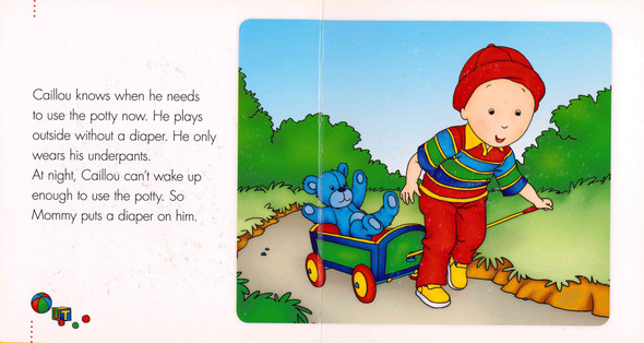 Caillou® No More Diapers: Step 2 (Padded Board Book)
