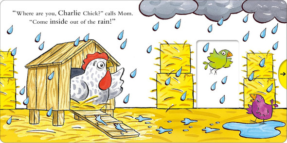 Charlie Chick's Rainy Day: Push, Pull, Slide (Board Book)