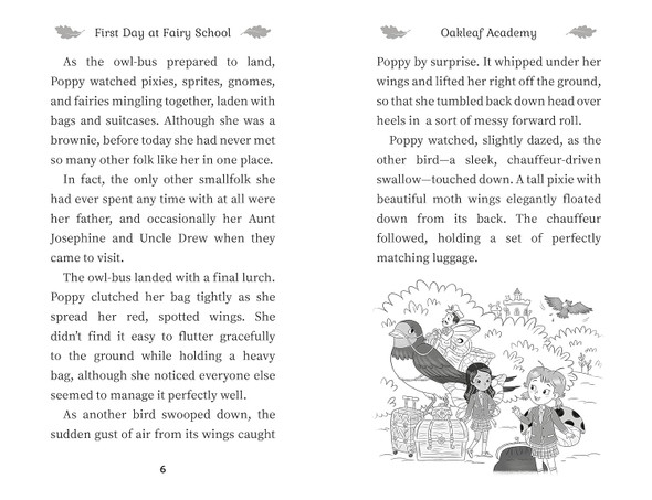 First Day at Fairy School: Oakleaf Academy (Paperback)