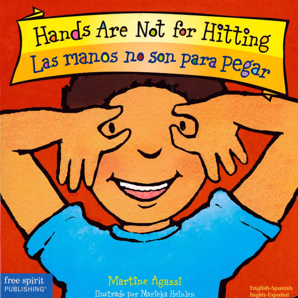Hands Are Not for Hitting / Las manos no son para pegar (Spanish/English) (Board Book)-Clearance Book/Non-Returnable